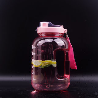 2.2L PETG Sports Bottle | Frosted Gradient Fitness Outdoor with Scale 6