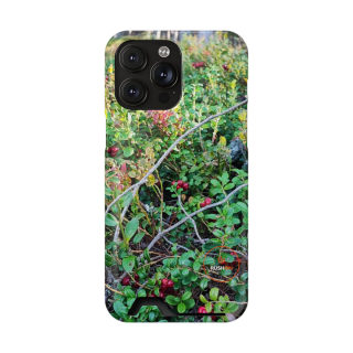 Wild berry bush phone case 36