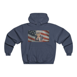 Uncle Sam Pointing Hooded Sweatshirt | Patriotic American Flag Graphic 5