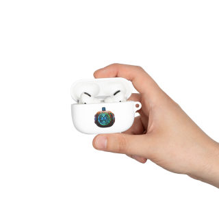 Neon Pumpkin Skull AirPods Case 42