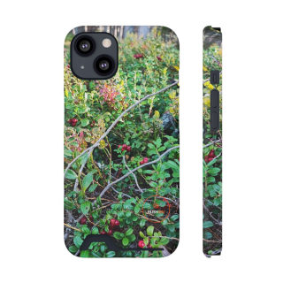 Wild berry bush phone case 9