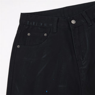 Spray Painted Splash Ink Jeans | Street Fashion Straight Fit 3