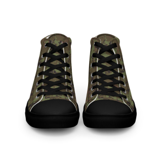 Men's high-top canvas shoes