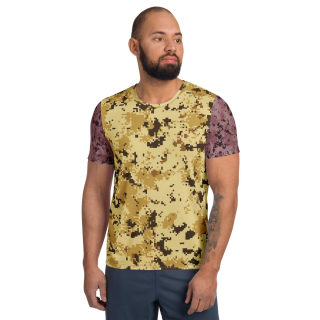 Men's athletic t-shirt "Grow Or Repeat" 7