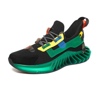 Men's Blade Casual Sneakers | Reflective Breathable Flyknit Shoes 4