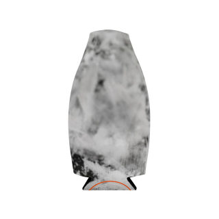 Ice Crystal Texture Zip-Up Bottle Cooler Sleeve | Neoprene Zipper Can Koozie