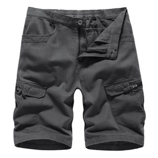 Men's Loose-Fit Camo Workwear Capri Shorts 6