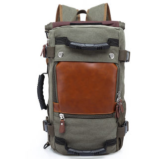 Retro Casual Large Capacity Men's Backpack | Multifunctional Travel Rucksack 6