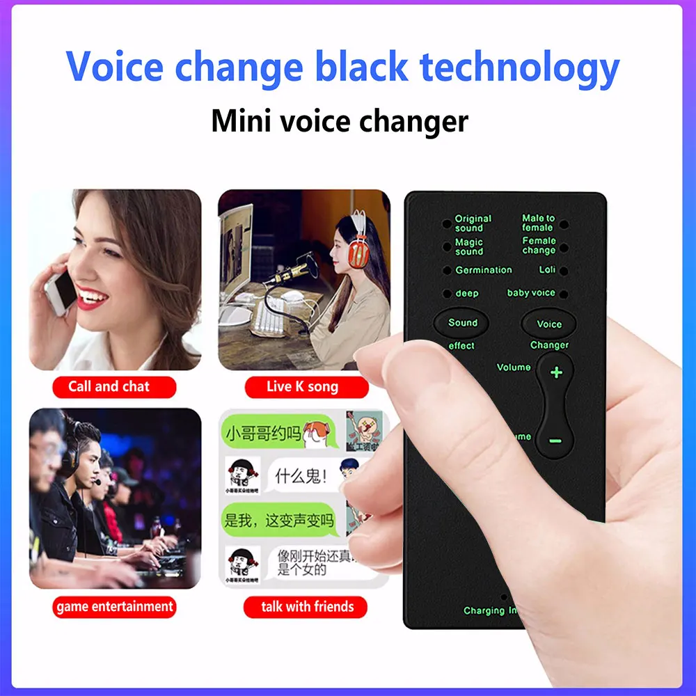 Voice Changer Microphone | For PS4, Xbox, PC, Phone, Tablet — 7 Sound Effects 5
