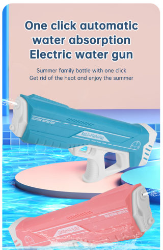Electric Water Gun Toy | Automatic Pump Blaster for Kids, Beach & Pool 5
