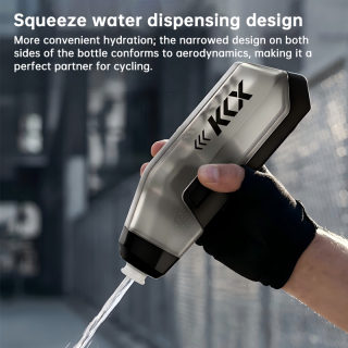 Bike accessory — KKX aero bottle cage & 610ml bottle set, for MTB & road bikes 2