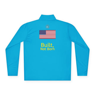 Built Not Born quarter-zip pullover 13
