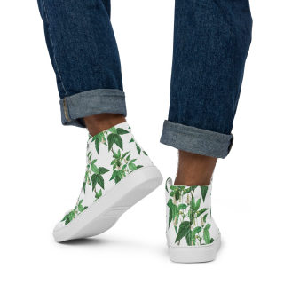 Men's high-top canvas shoes 2