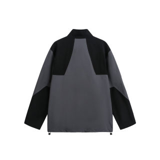 Color-Block Sun Protection Jacket | Casual Sporty Stand-Up Collar 2