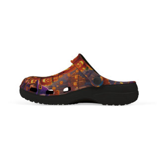 Trick or Treat Pumpkin Pattern Kid's Clogs 10