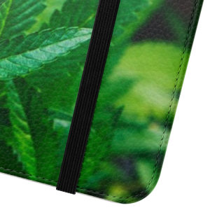 Marijuana leaf flip case 203