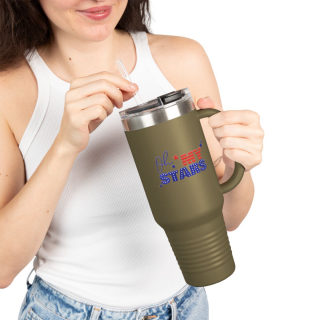 USA Stars insulated travel mug, 40oz 36