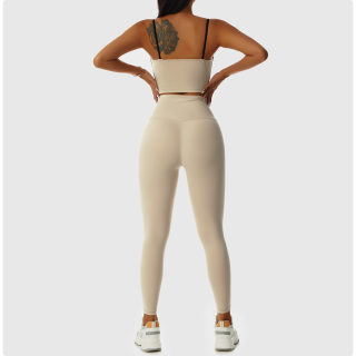 Women's High-Waist Butt-Lift Yoga Pants, Nude Tone 3