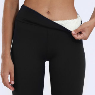 High Waist Slimming Lamb Velvet Trousers | Thick Warm Pants 2