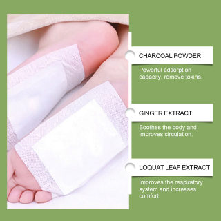 HOUKEA Bamboo Charcoal Foot Patches | Gentle Daily Foot Care 4