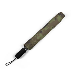 Camo Digital Woodland Pattern Umbrella | Foldable Rain Umbrella 5