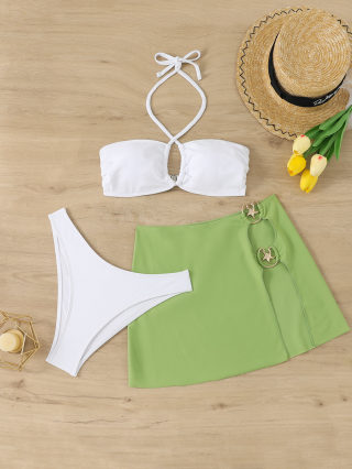 Solid Color bikini set 6