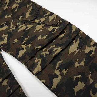 Cool Camouflage Multi-Pocket Cargo Wide Leg Pants | Unisex 4