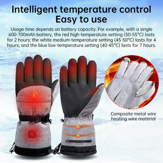 Waterproof Electric Heated Gloves for Skiing 3