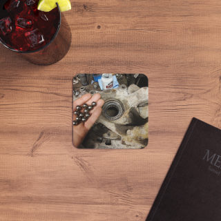 Ball Bearings Photo Coaster 11