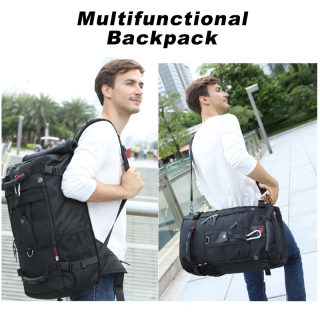 KAKA Men's Large-Capacity Waterproof Hiking Backpack 6