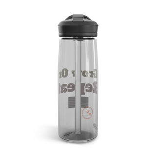 Grow One Repeat water bottle, American flag CamelBak Eddy 20oz/25oz 7