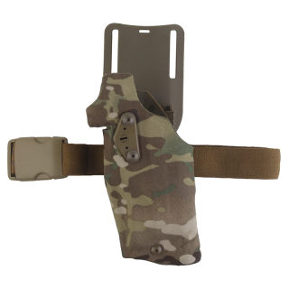 Left-Handed Tactical Holster for Glock 17 with Leg Strap Kit 5