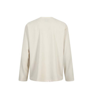 Letter Pattern Round Neck Long Sleeve T-Shirt | American Retro 3