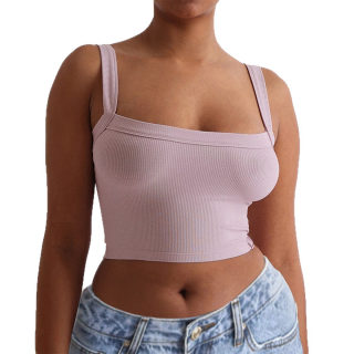 Y2K Yoga Style Off-Shoulder Sports Tank Top 5