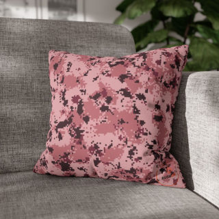 Pink Digital camo Pillowcase 38