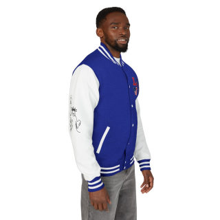 Trick or Treat Jack-o'-Lantern Letterman Jacket | Halloween Varsity Jacket 89