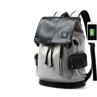 Men's Waterproof Laptop Bag | Medium Capacity PU Leather Messenger Bag 4