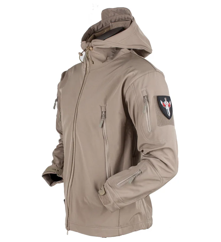 Men's Tactical Windproof Waterproof Soft Shell Jacket | Military Field Bomber