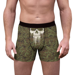 Dripping Skull Camo Boxer Briefs 4