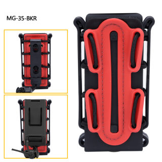9mm Scorpion Style Soft Shell Mag Pouch | Molle Buckle Accessory Box 5