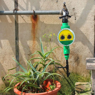 Digital Programmable Garden Water Timer | LCD Display, Automatic 6