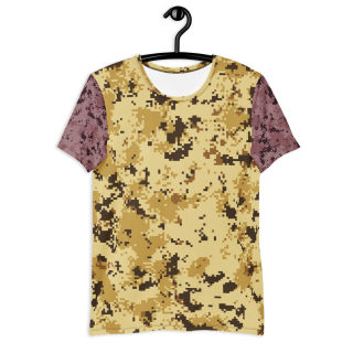 Men's athletic t-shirt "Grow Or Repeat" 8