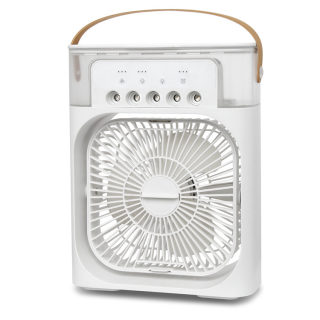 Desktop Electric Fan Air Cooler | USB Water-Cooling Spray Humidifier