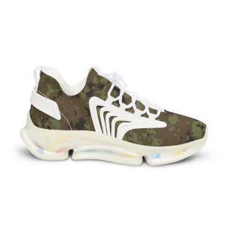 Camo Pattern Men's Mesh Sneakers 14