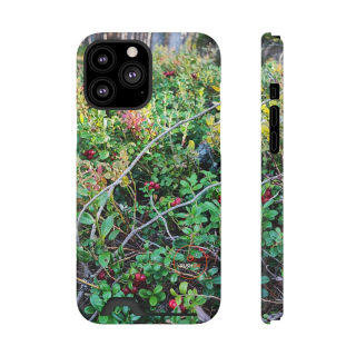 Wild berry bush phone case 15