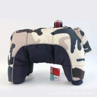 Warm Padded Winter Coat for Dogs, Waterproof and Windproof 6