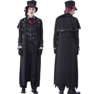 Vampire Halloween Knight Cosplay Costume | Dark Knight Anime Roleplay 2