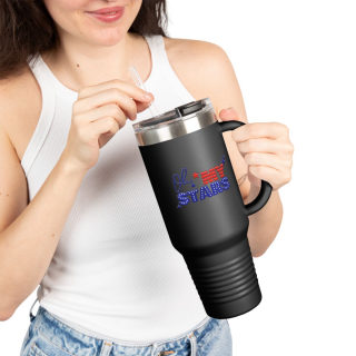 USA Stars insulated travel mug, 40oz 35