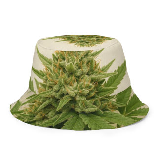 Reversible bucket hat "Weeee"
