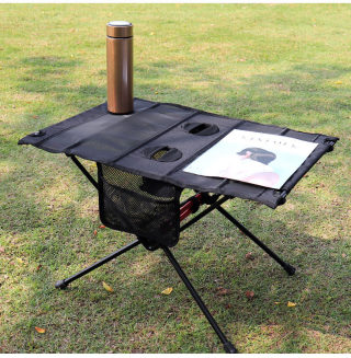 Ultra-Light Folding Camping Table | Portable BBQ Picnic Table with Phone Holder 4